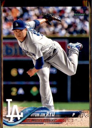 2018 Topps Update #US179 Hyun-Jin Ryu