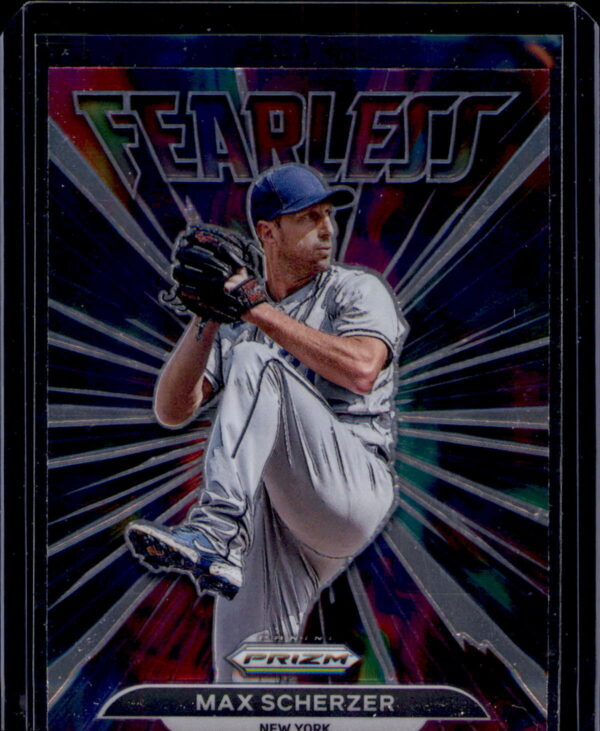 2022 Panini Prizm #FL-1 Max Scherzer Fearless