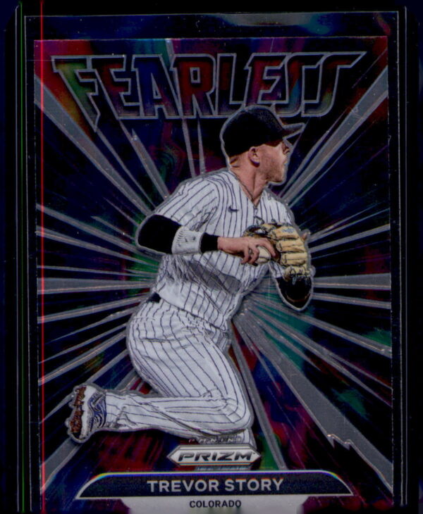 2022 Panini Prizm #FL-19 Trevor Story Fearless