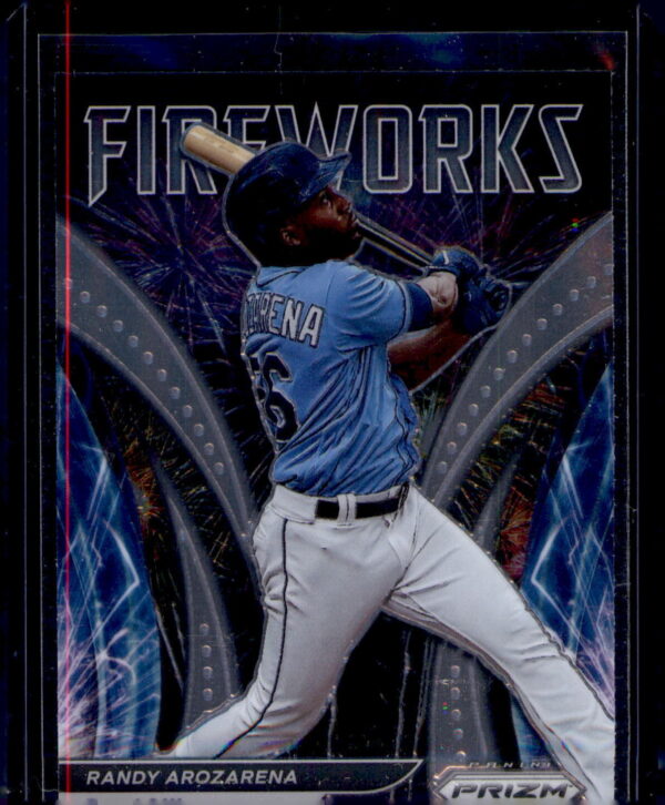 2022 Panini Prizm #F-10 Randy Arozarena Fireworks