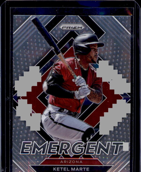 2022 Panini Prizm #E-13 Ketel Marte Emergent