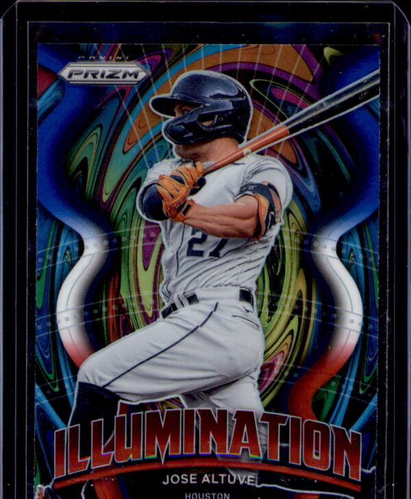 2022 Panini Prizm #IL-14 Jose Altuve Illumination