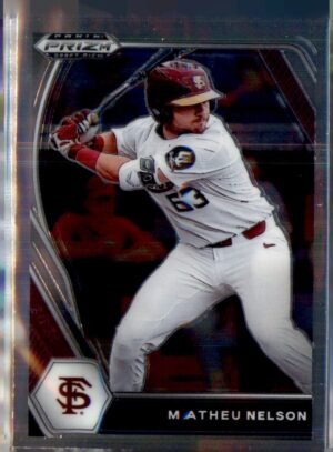 2021 Panini Prizm Draft Picks #PDP35 Matheu Nelson