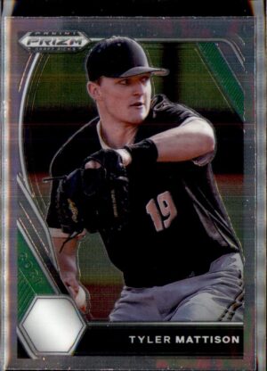 2021 Panini Prizm Draft Picks #PDP104 Tyler Mattison