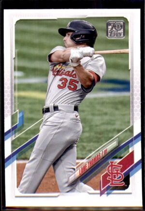 2021 Topps Update #US243 Lane Thomas Gold