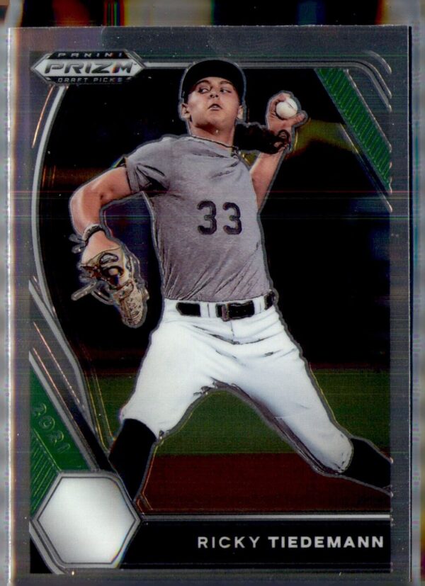 2021 Panini Prizm Draft Picks #PDP91 Ricky Tiedemann