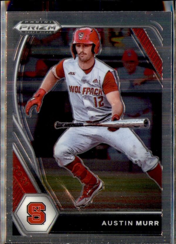 2021 Panini Prizm Draft Picks #PDP165 Austin Murr