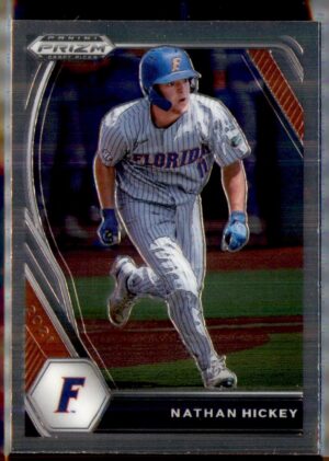 2021 Panini Prizm Draft Picks #PDP136 Nathan Hickey