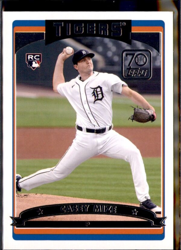 2021 Topps Update #70YT-56 Casey Mize 70 Years of Topps Baseball