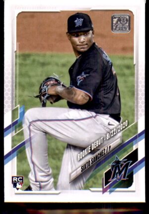 2021 Topps Update #US186 Sixto Sanchez