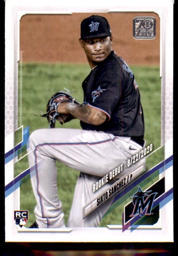 2021 Topps Update #US186 Sixto Sanchez