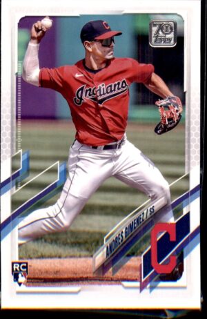 2021 Topps Holiday #HW96 Andres Gimenez