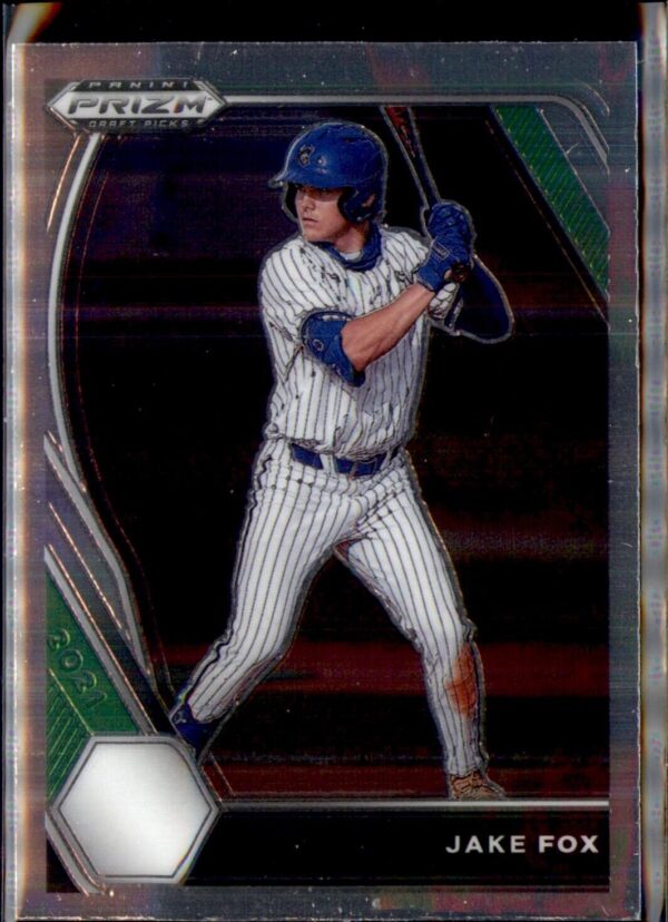 2021 Panini Prizm Draft Picks #PDP95 Jake Fox