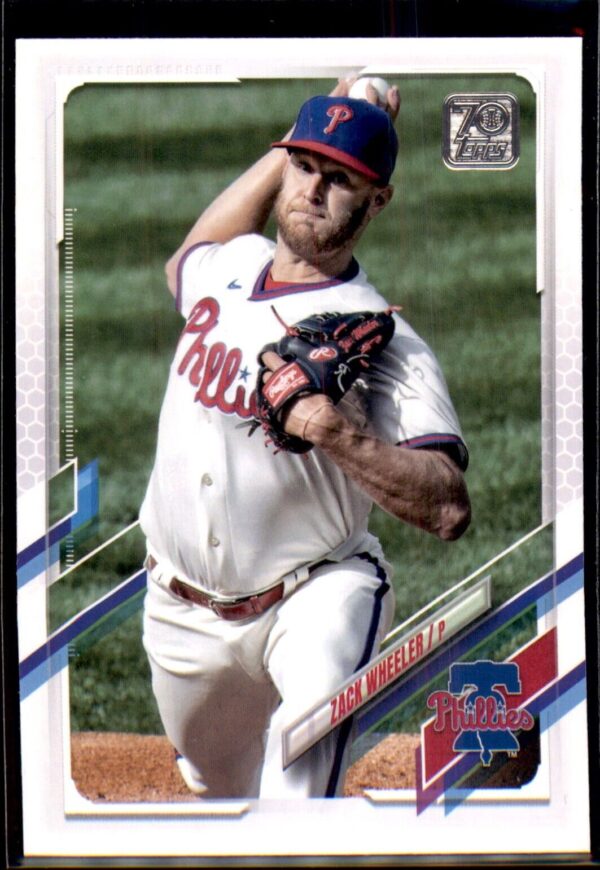 2021 Topps UK Edition #188 Zack Wheeler