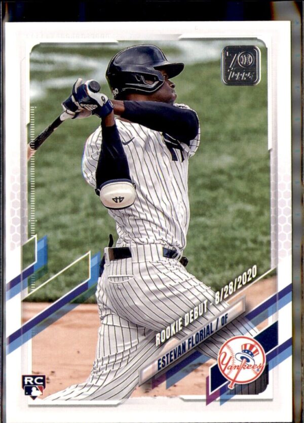 2021 Topps Update #US247 Estevan Florial