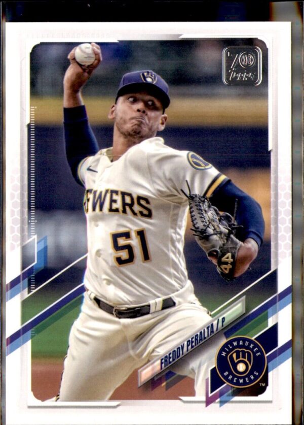 2021 Topps Update #US165 Freddy Peralta