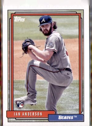 2021 Topps Update #T92-7 Ian Anderson 1992 Topps Redux