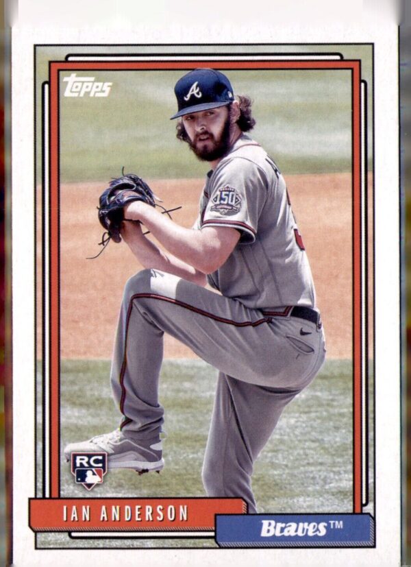 2021 Topps Update #T92-7 Ian Anderson 1992 Topps Redux