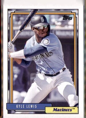 2021 Topps Update #T92-42 Kyle Lewis 1992 Topps Redux