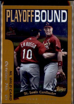 2002 Topps #355 St. Louis Cardinals Topps Limited