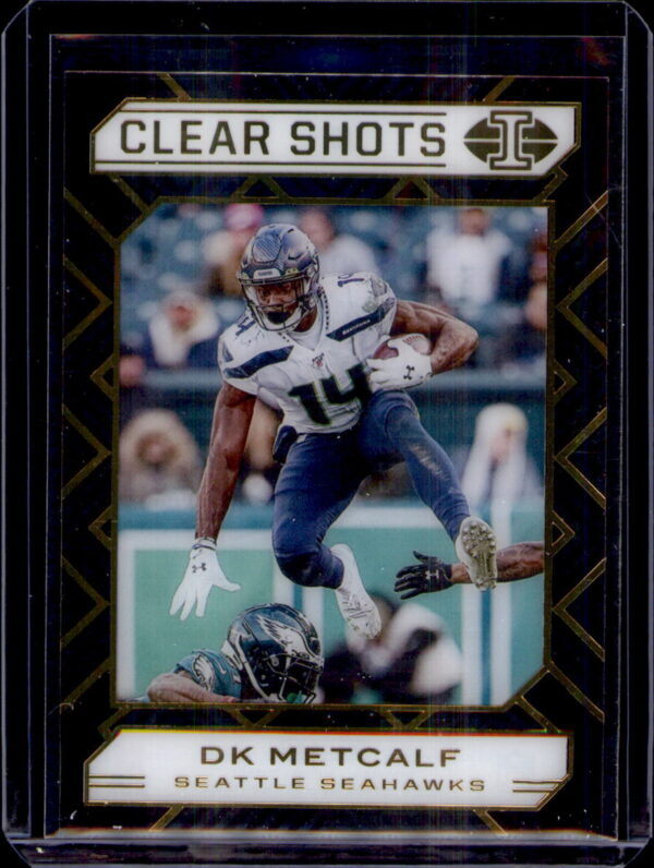 2020 Panini Illusions #4 DK Metcalf Clear Shots