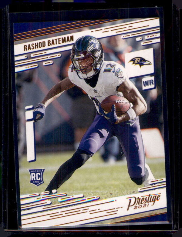 2021 Panini Chronicles #215 Rashod Bateman Prestige Rookies Update