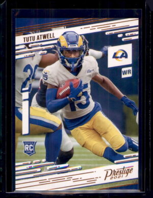 2021 Panini Chronicles #222 Tutu Atwell Prestige Rookies Update Extra Points