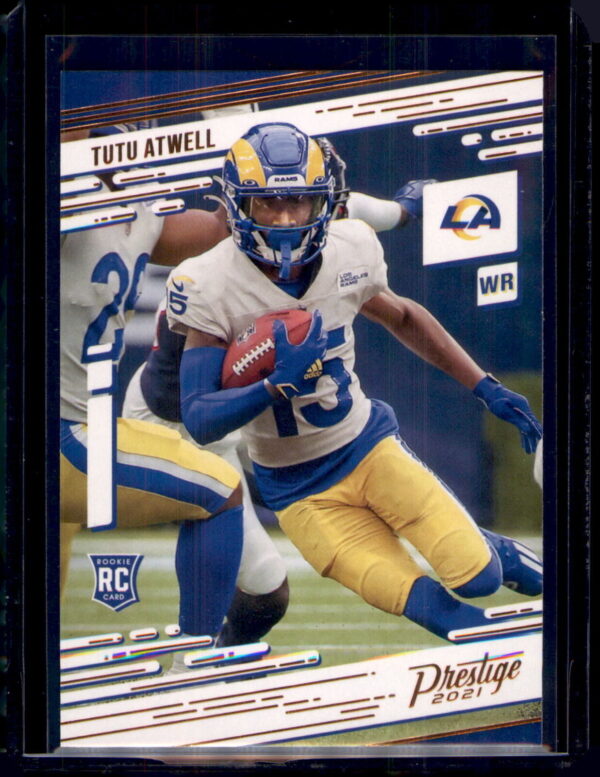 2021 Panini Chronicles #222 Tutu Atwell Prestige Rookies Update Extra Points