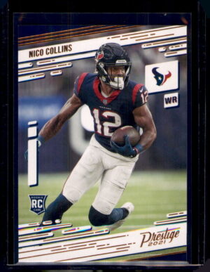 2021 Panini Chronicles #237 Nico Collins Prestige Rookies Update