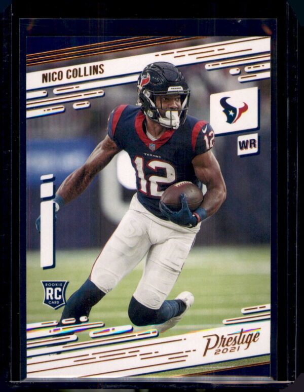 2021 Panini Chronicles #237 Nico Collins Prestige Rookies Update
