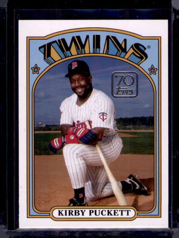 2021 Topps Update #70YT-22 Kirby Puckett 70 Years of Topps Baseball