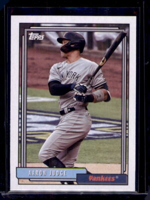 2021 Topps Update #T92-2 Aaron Judge 1992 Topps Redux