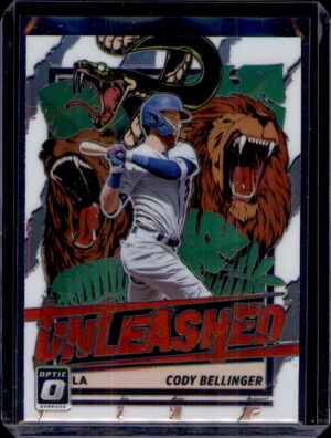 2021 Donruss #UNL4 Cody Bellinger Unleashed Rapture