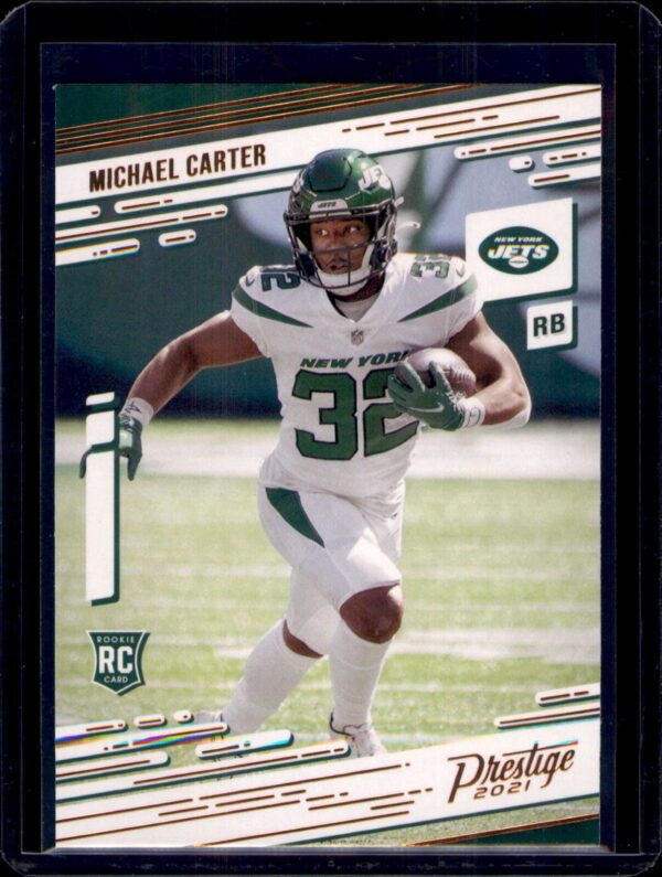 2021 Panini Chronicles #218 Michael Carter Prestige Rookies Update