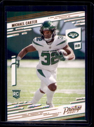 2021 Panini Chronicles #218 Michael Carter Prestige Rookies Update