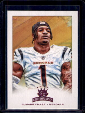 2021 Panini Chronicles #GK-24 Ja'Marr Chase Gridiron Kings