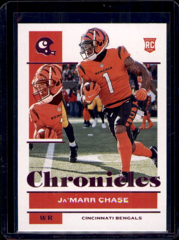 2021 Panini Chronicles #17 Ja'Marr Chase Pink