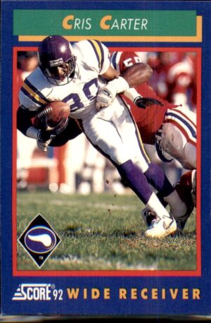 1992 Score #19 Cris Carter