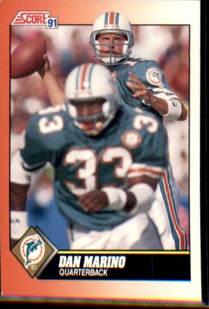 1991 Score #385 Dan Marino