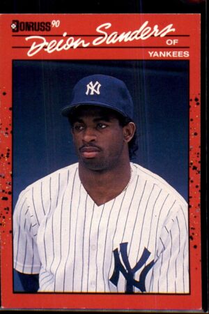 1990 Donruss #427b Deion Sanders