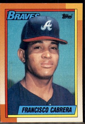 1990 Topps #254 Francisco Cabrera