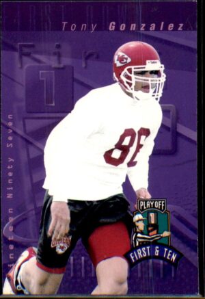 1997 Playoff First & Ten #62 Tony Gonzalez