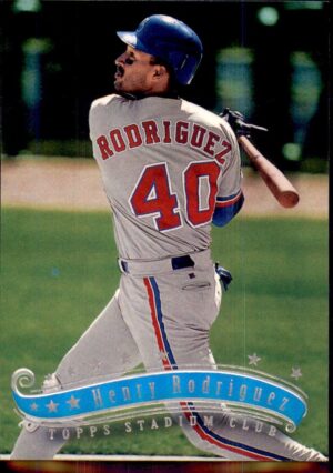 1997 Stadium Club #28 Henry Rodriguez
