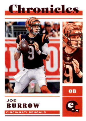 2022 Panini Chronicles #5 Joe Burrow Teal