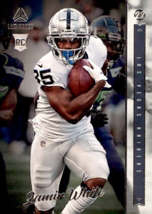 2022 Panini Chronicles #210 Zamir White Luminance Update Rookies