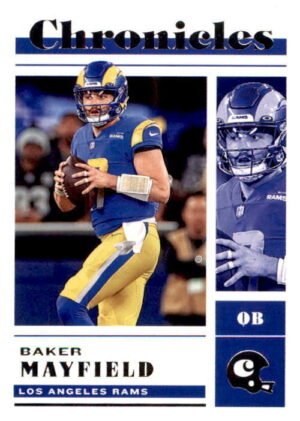 2022 Panini Chronicles #31 Baker Mayfield Pink
