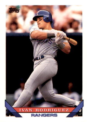 1993 Topps #360 Ivan Rodriguez Inaugural Marlins