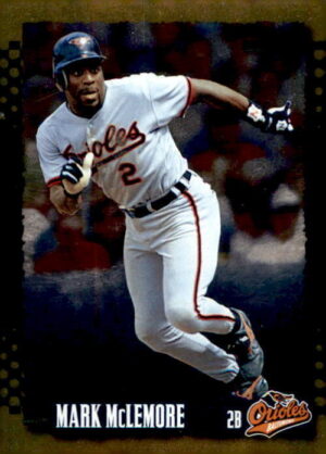 1995 Score #162 Mark McLemore Gold Rush