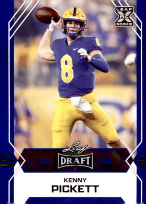 2022 Leaf Draft #09 Kenny Pickett Gold