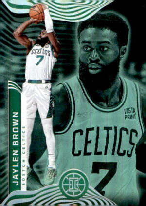 2021-22 Panini Illusions #2 Jaylen Brown Emerald